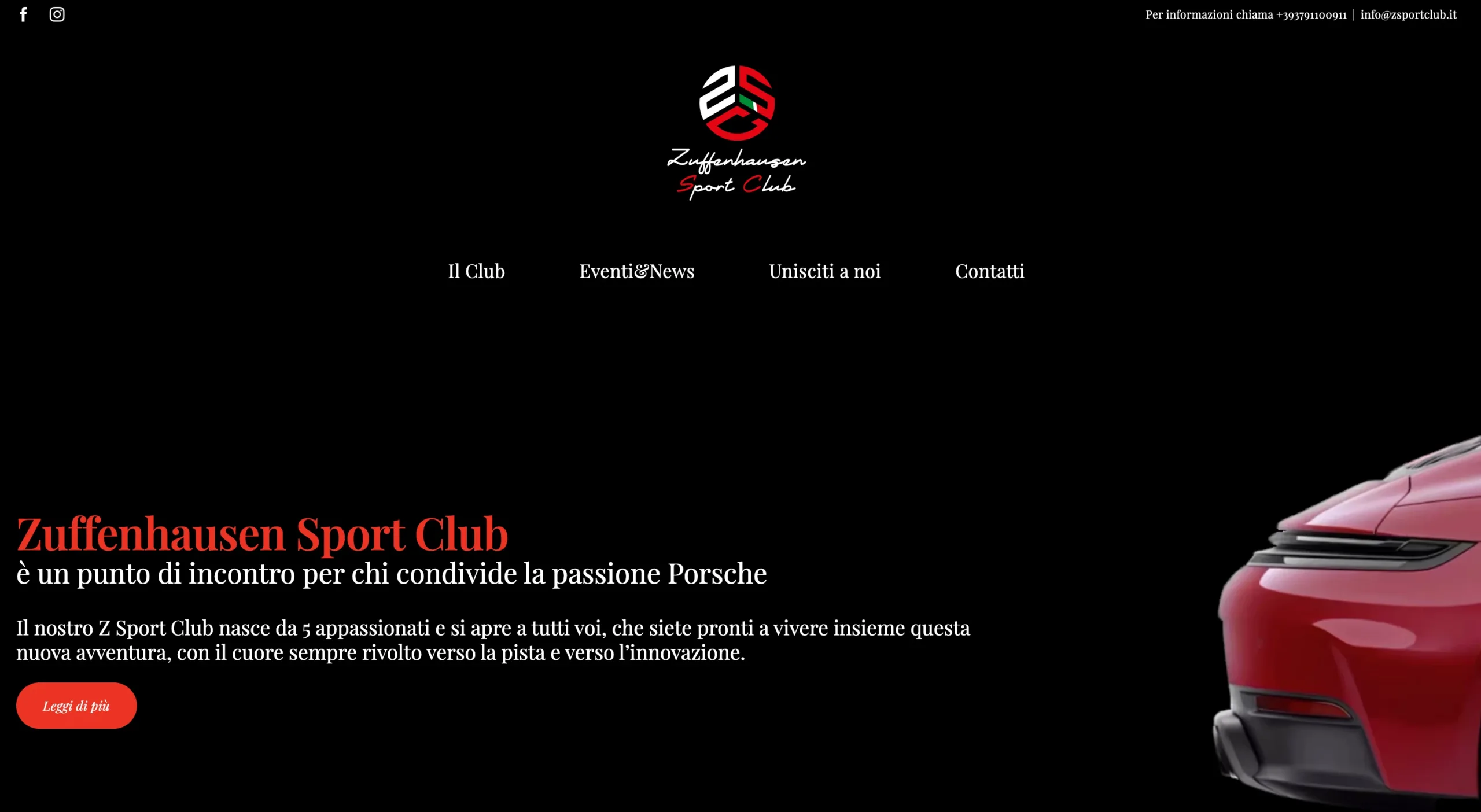 sito internet www.zsportclub.it